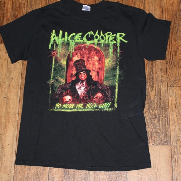 Alice Cooper Other - Vintage Alice Cooper Tour Shirt Horror heavy metal band tour concert
